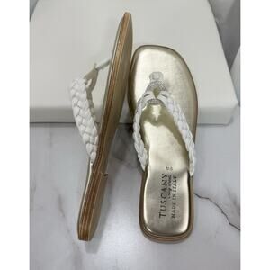 TUSCANY By easy street Sandals Flip Flop Wo’s Size 9W